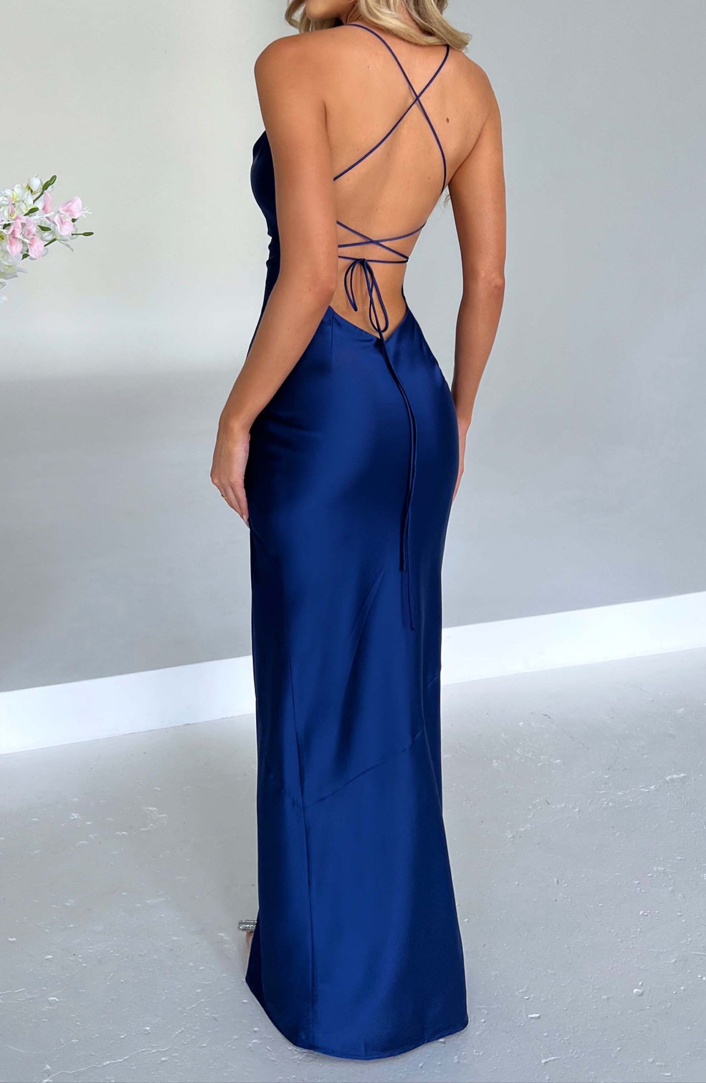 Amira Maxi Dress - Navy