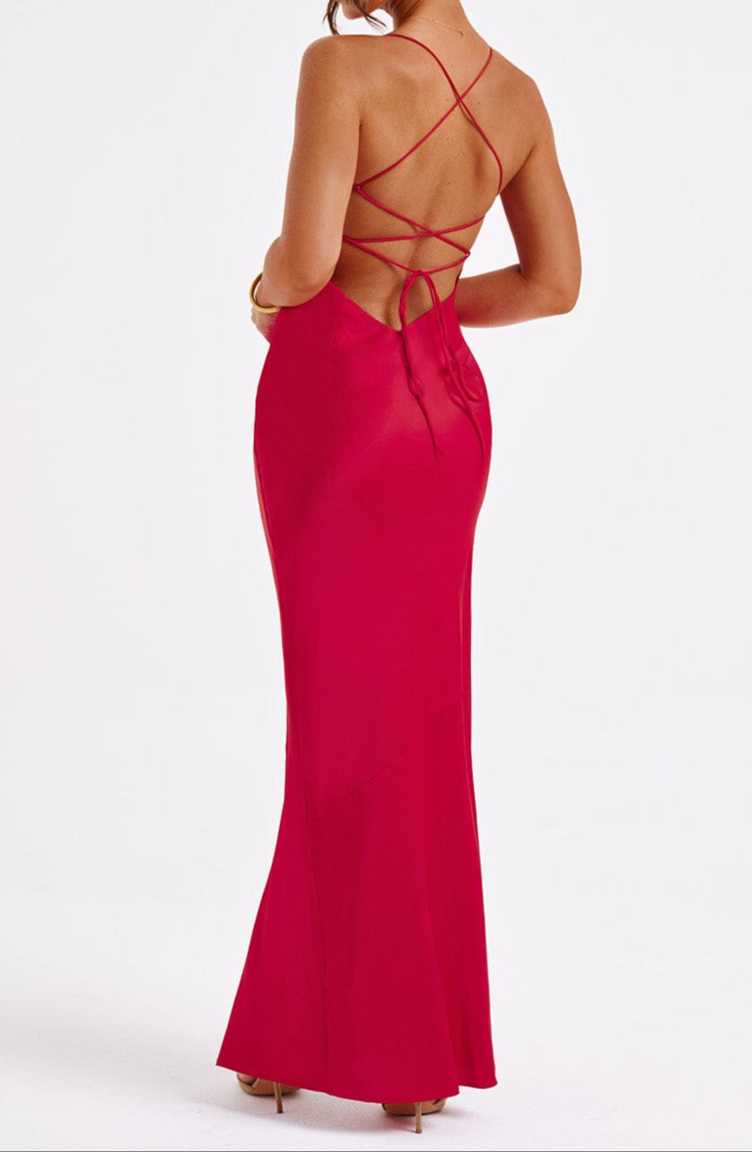 Elizabeth Maxi Dress - Red