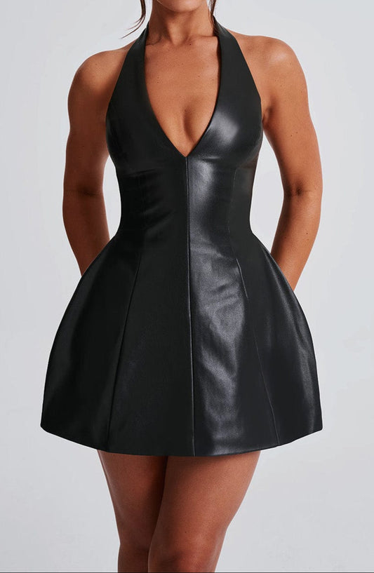 Elisa Mini Dress - Black