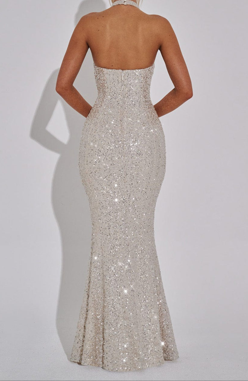 Blanca Maxi Dress - Champagne