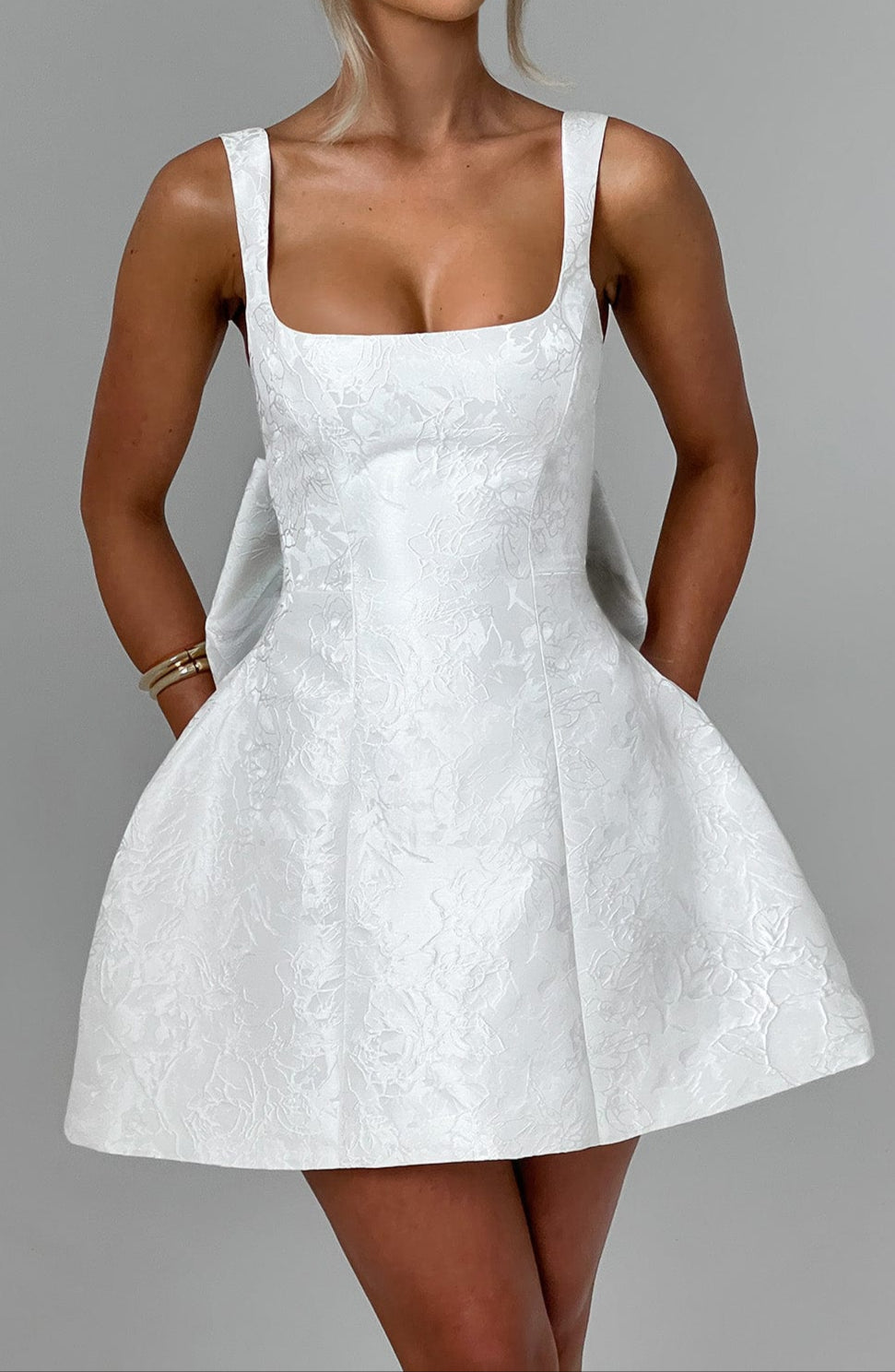 Rocio Mini Dress - Ivory