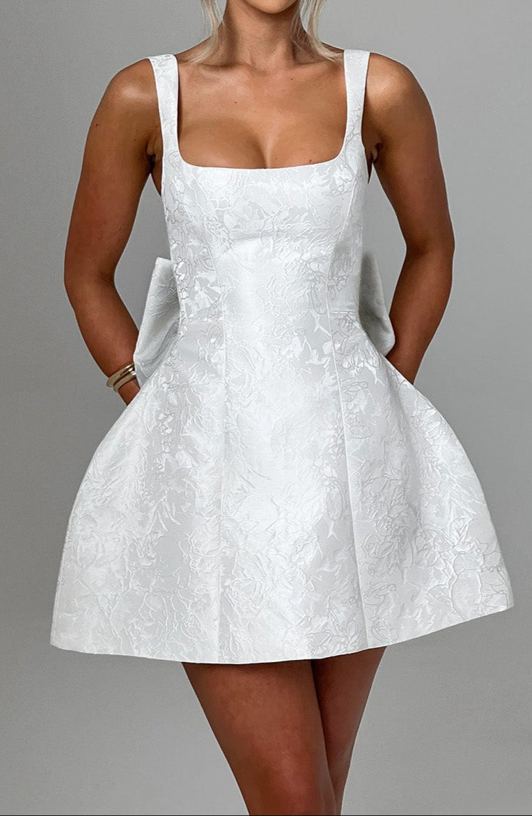 Rocio Mini Dress - Ivory