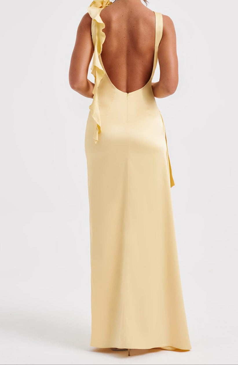 Daniela Maxi Dress - Lemon