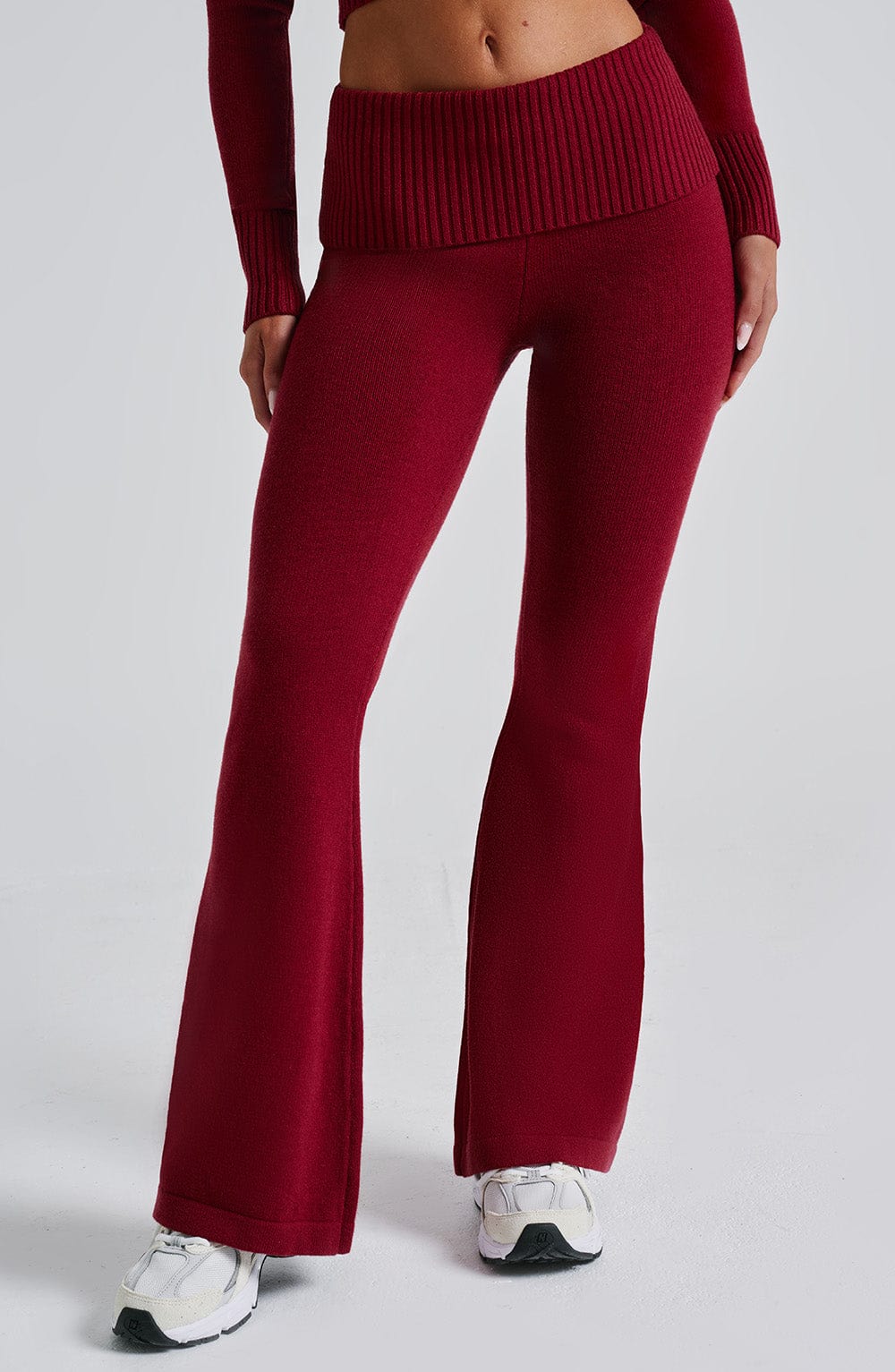 Siena Knit Pants - Red