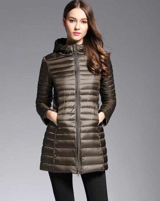 Woman Padded Duck Down Coat