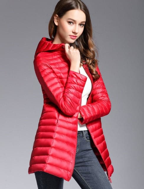 Woman Padded Duck Down Coat