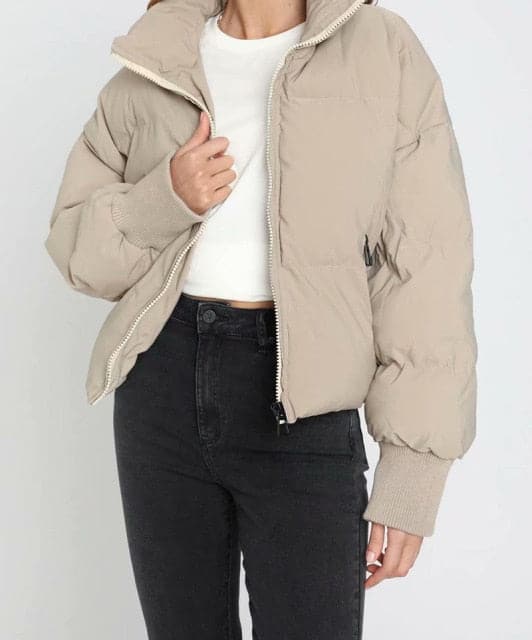 Women's Vintage Green Casual Pockets Coat