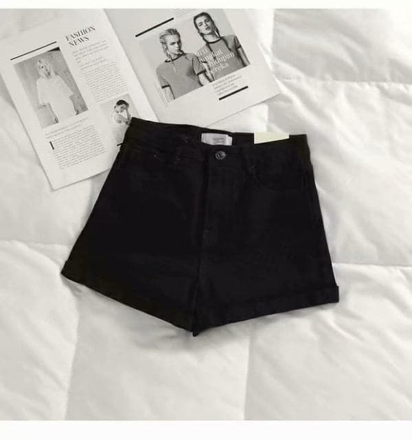 High Waist Fashion Casual Denim Shorts