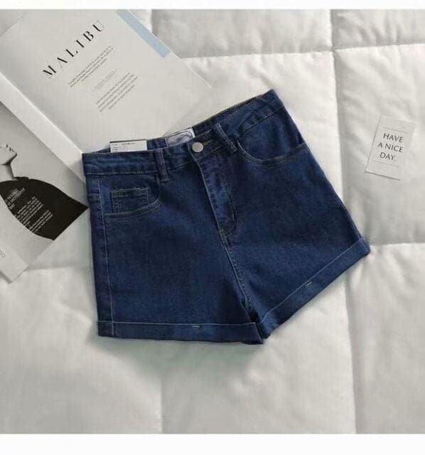 High Waist Fashion Casual Denim Shorts