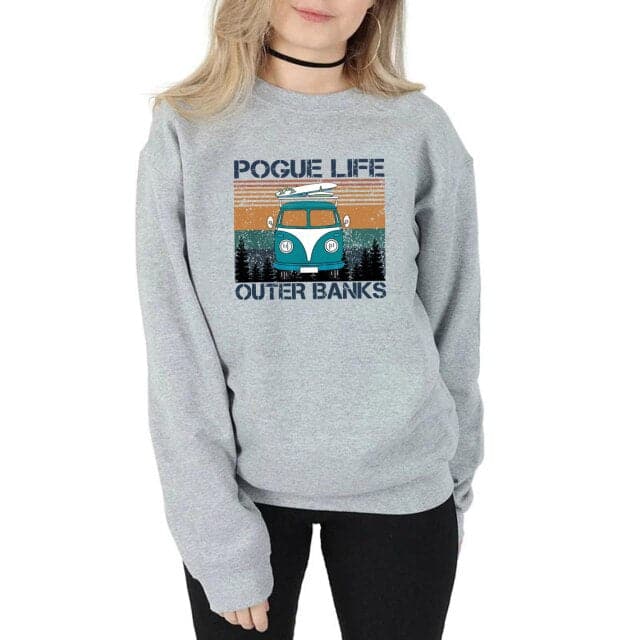 Pogue Life Pattern Vintage Carolina Retro Hoodies