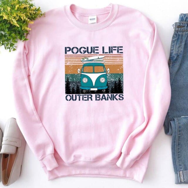 Pogue Life Pattern Vintage Carolina Retro Hoodies
