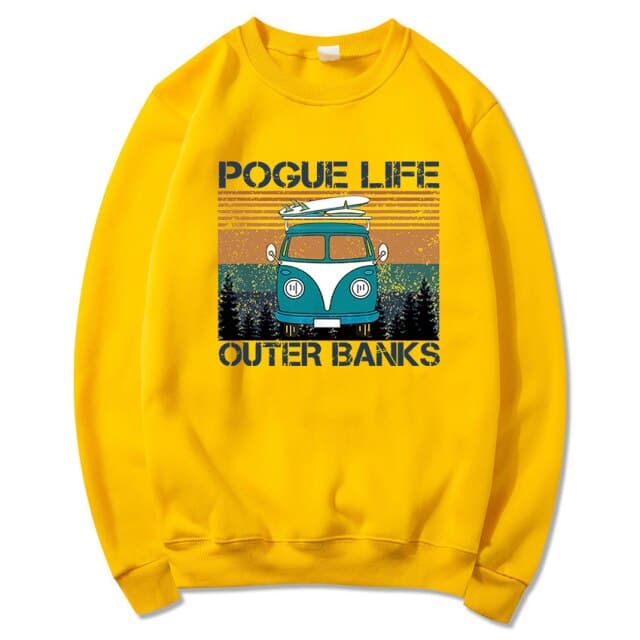 Pogue Life Pattern Vintage Carolina Retro Hoodies