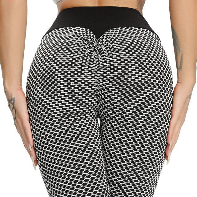 High Waist Legging Push Up Casual Dot Leggings Booty Gym Pants Ladies Seamless Workout Pants Female Leggins