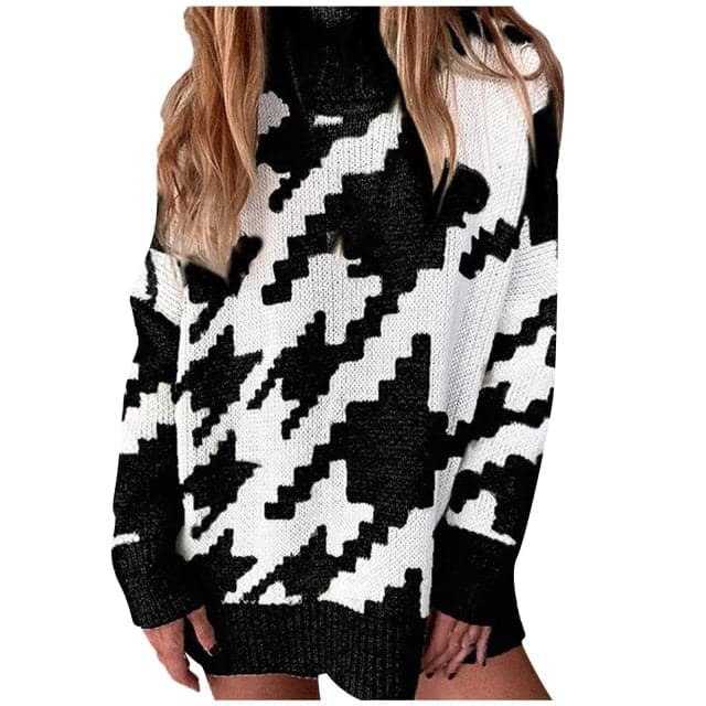 Vintage Knitted Sweater Dresses