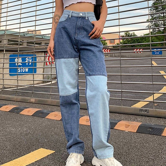 Fashion Summer Trousers Jeans Ladies Casual Wild Straight Slim Casual Long Pants For Spring Autumn Pantalon