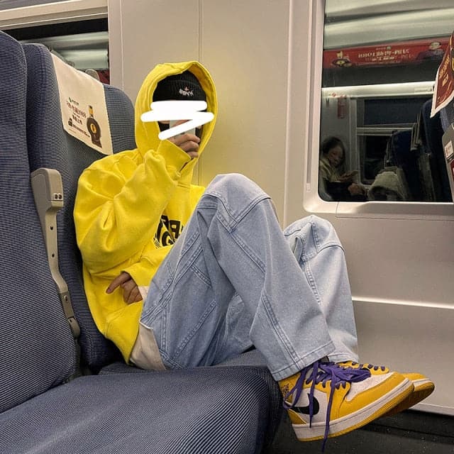 Loose Straight Men Jeans asthetic New Man Jeans Pants for boy Casual Baggy hip hop Men jeans Neutral Denim Trousers