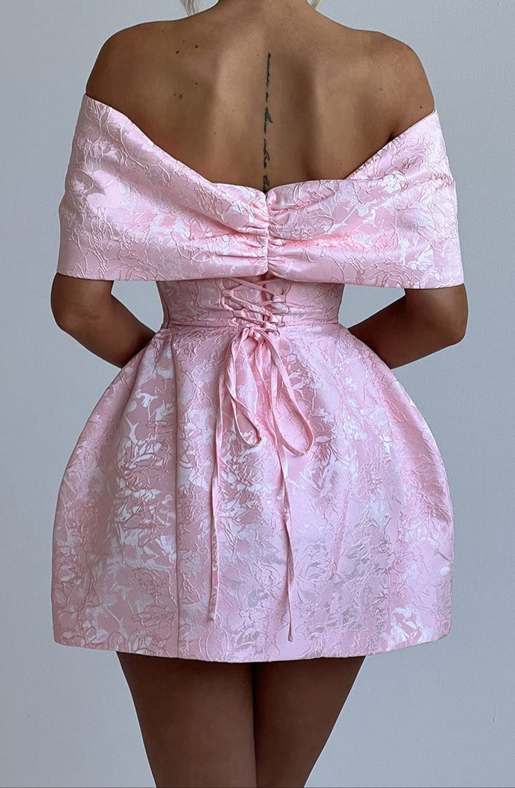 Alba Mini Dress - Blush