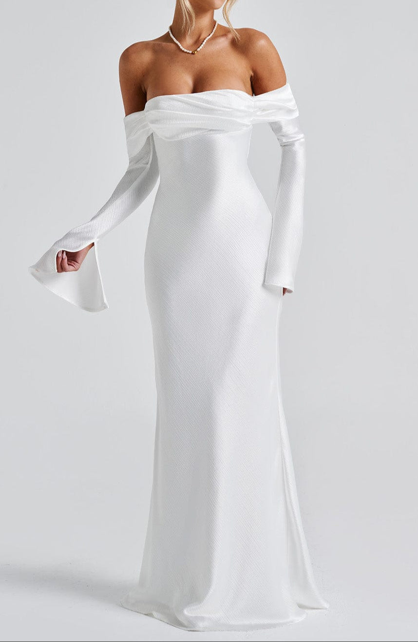Alejandra Maxi Dress - Ivory