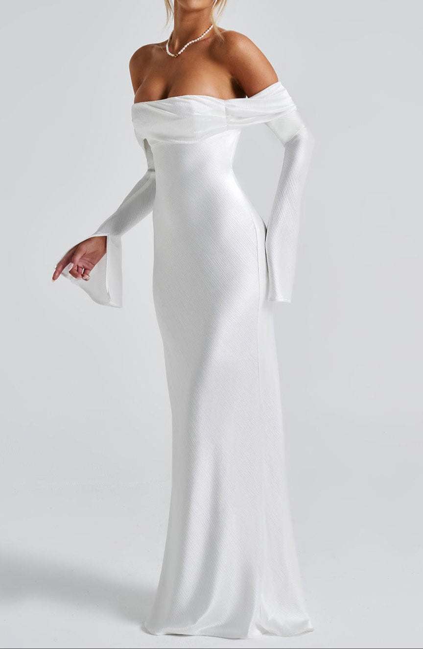 Alejandra Maxi Dress - Ivory