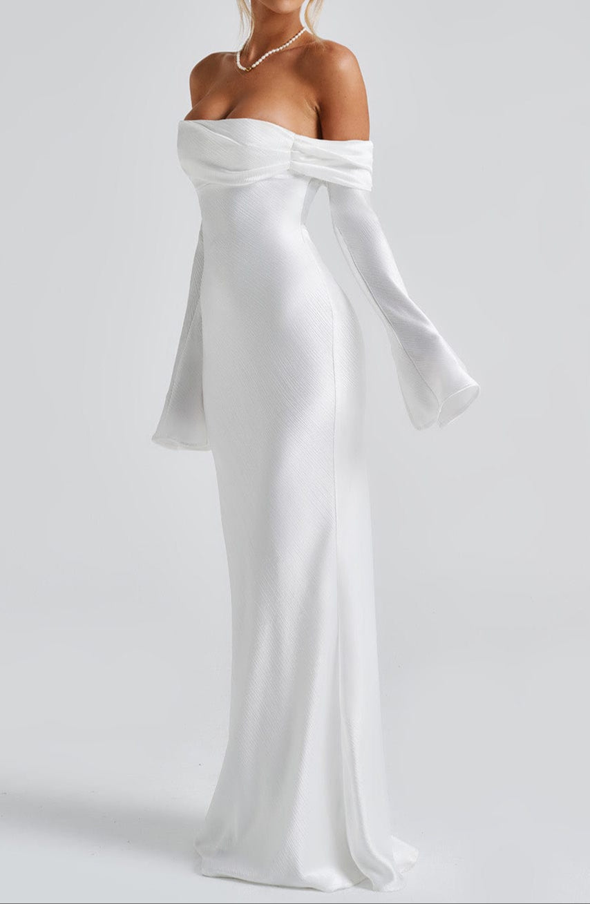 Alejandra Maxi Dress - Ivory