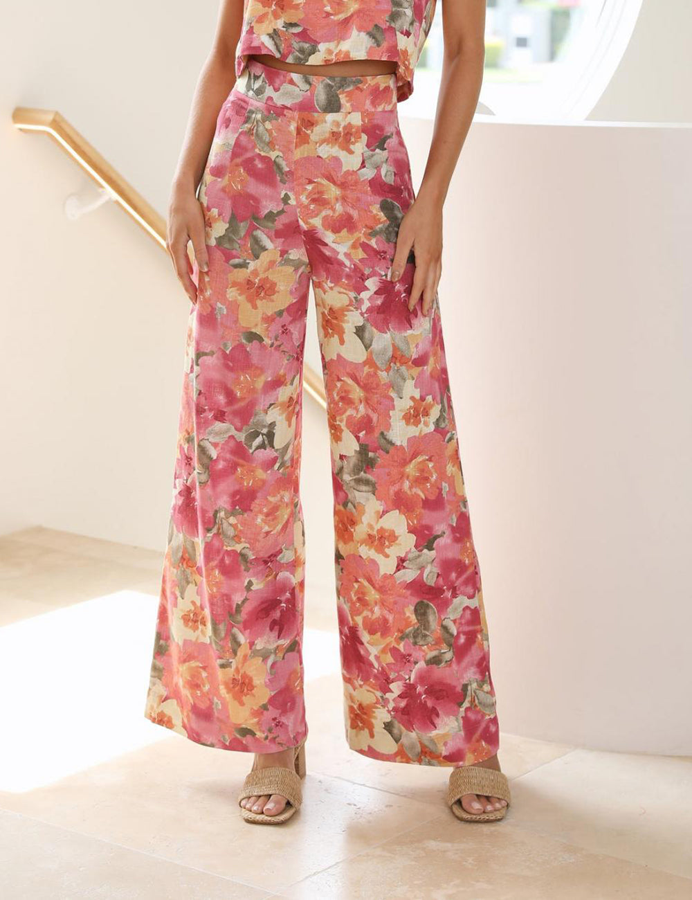 Tillie Wide Leg Pants ââ‚?Alannah Print