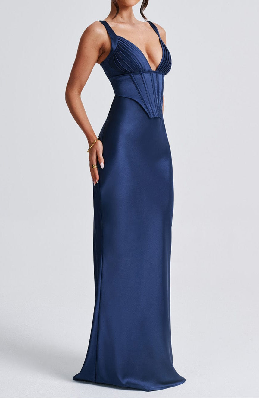 Julieta Maxi Dress - Navy