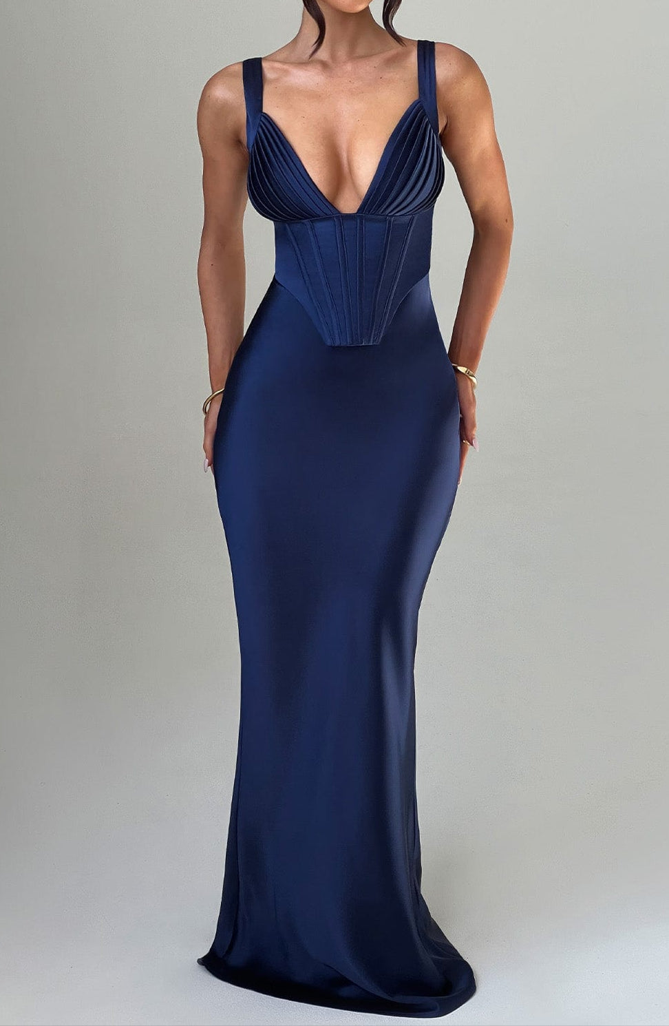 Julieta Maxi Dress - Navy