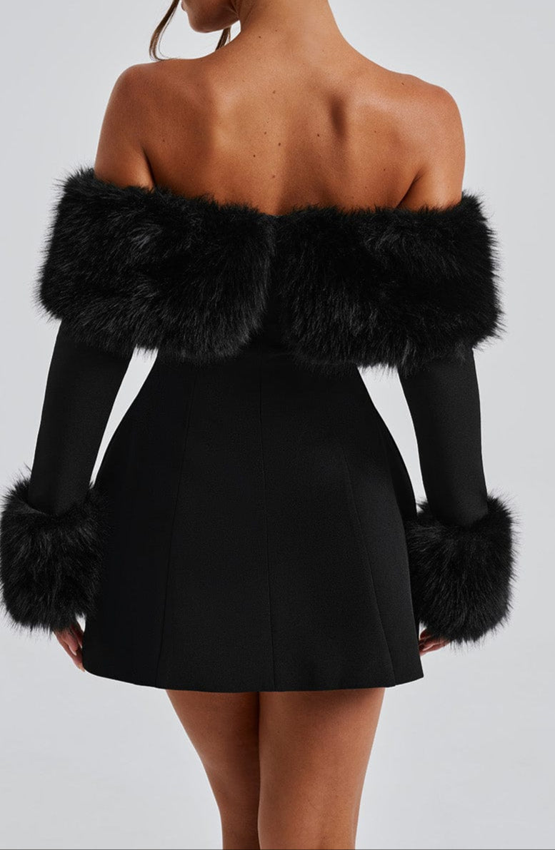 Mia Mini Dress - Black