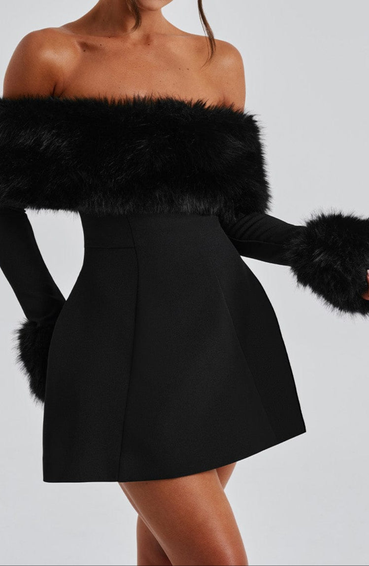 Mia Mini Dress - Black