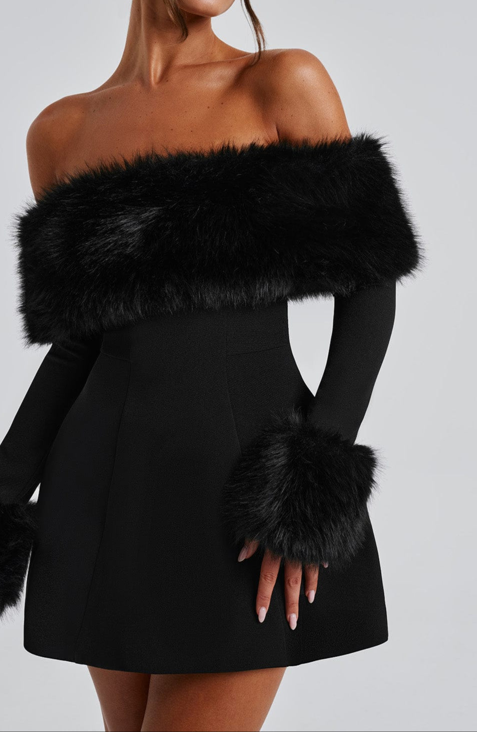 Mia Mini Dress - Black