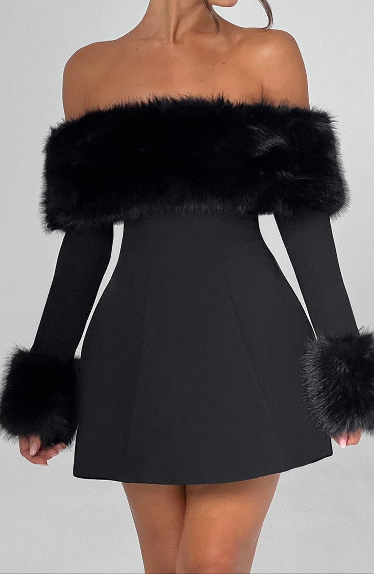 Mia Mini Dress - Black