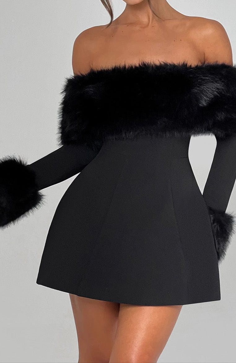 Mia Mini Dress - Black