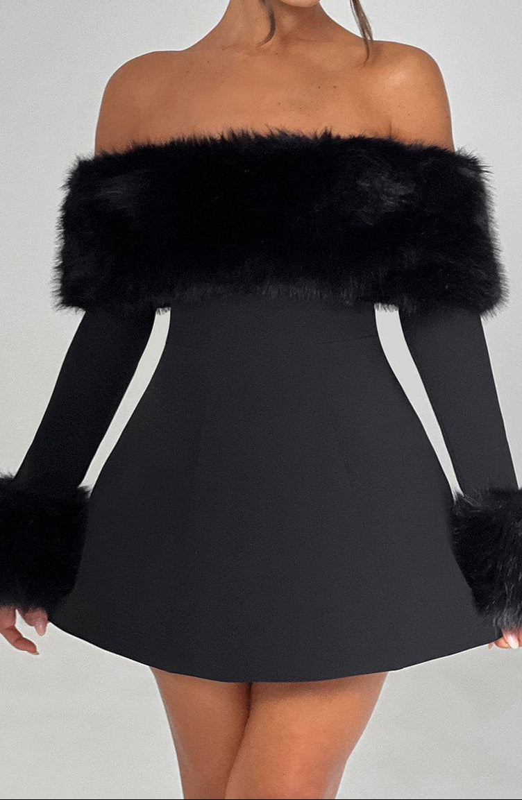 Mia Mini Dress - Black