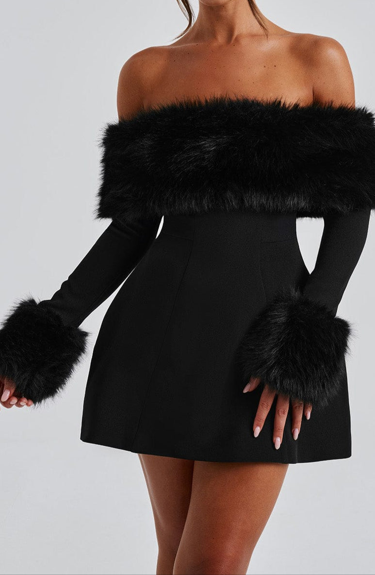 Mia Mini Dress - Black