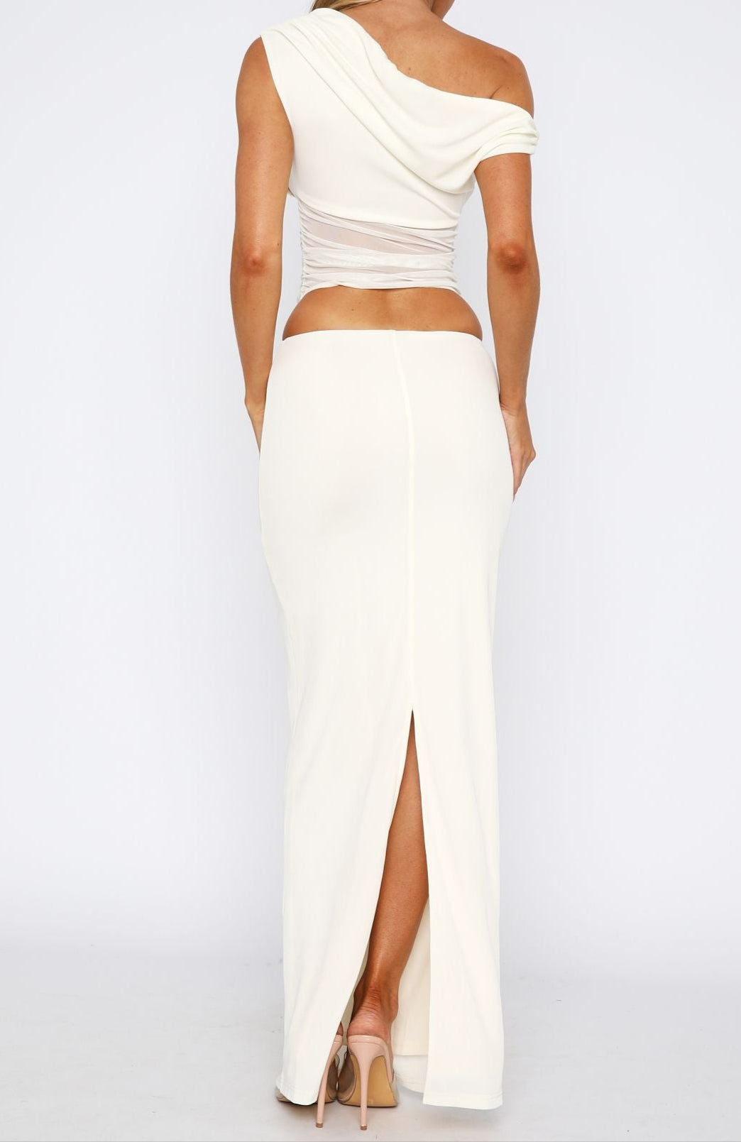 Celia Maxi Dress White