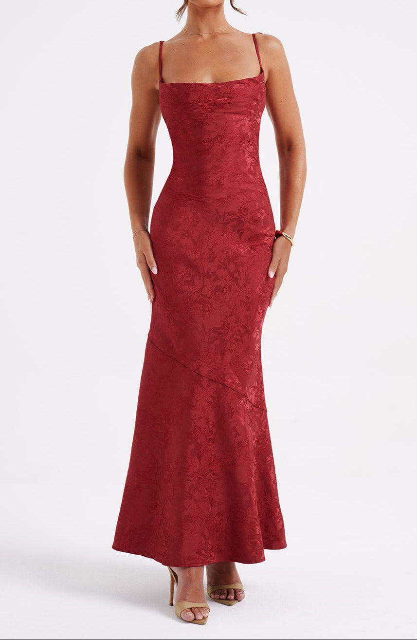 Chiara Maxi Dress - Red