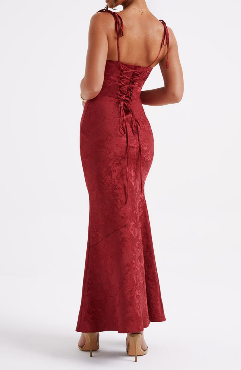 Chiara Maxi Dress - Red