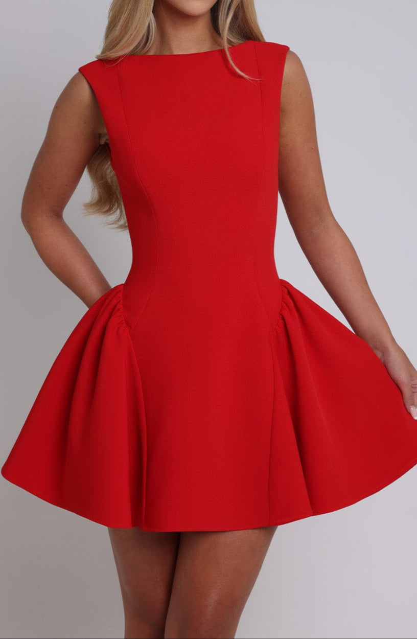 Violeta Mini Dress - Red